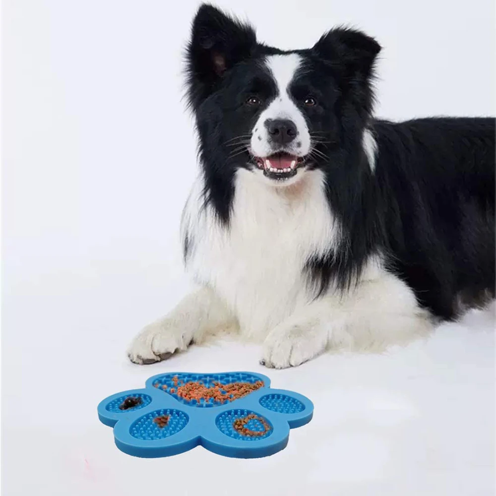 

Pet Lick Mat For Dog Cat Washing Distraction Device Slow Treat Dispensing Mat Slow Feeder Treat Dispensing Pad