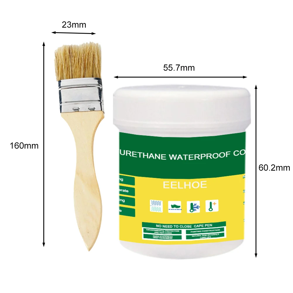 

Waterproof Sealant Paste Repair Broken Surfaces Sealer w/Brush (100g)