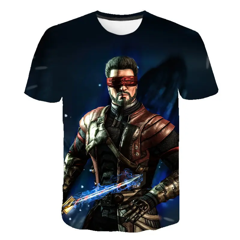 

Pure Cotton Short Sleeve T Shirt Children Fashion Brand Summer 3D Cartoon Printing Tops 2021 Casual Sports Thin Undershirt