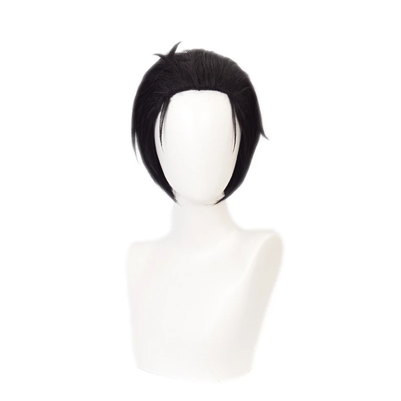 

The Millionaire Detective Balance UNLIMITED Kanbe Daisuke Black Synthetic Hair Halloween Carnival Party Cosplay Wigs + Free Wig