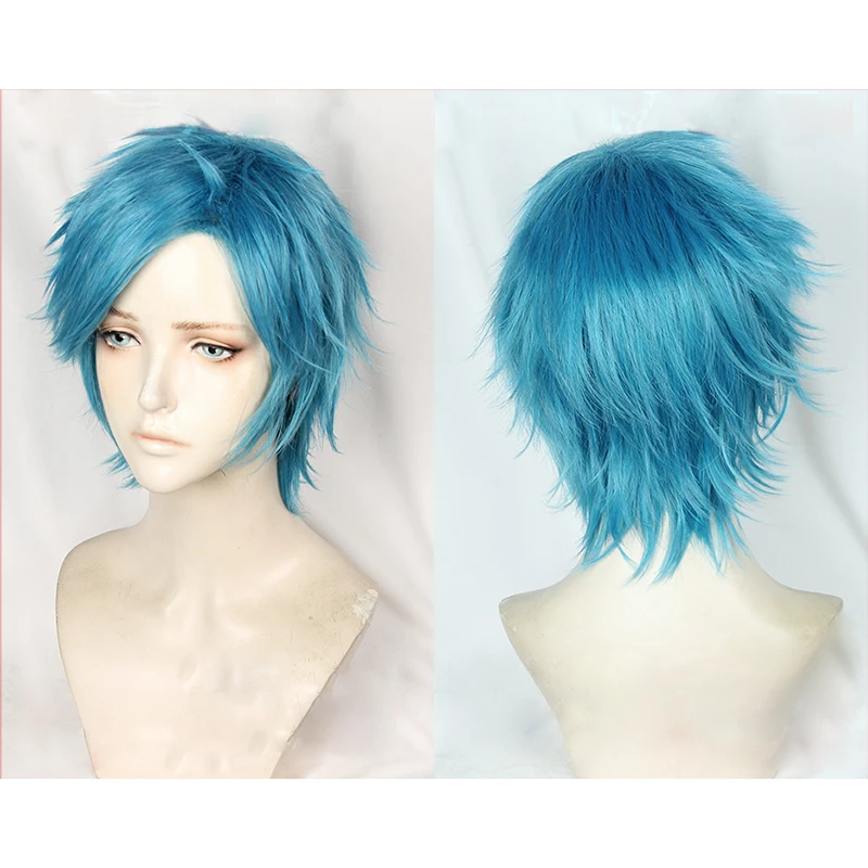 Парик для косплея YUI TAMURA Короткие парики из термостойких синтетических волос с
