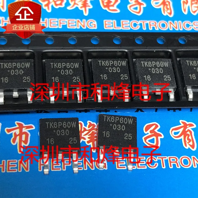 

10 шт. K6P60W TK6P60W-252 600V 6.2A