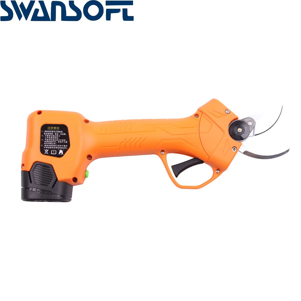 SWANSOFT gardening scissors for branches Professional Cordless Electric Pruning Shears with Rechargeable 2Ah Lithium Battery | Инструменты