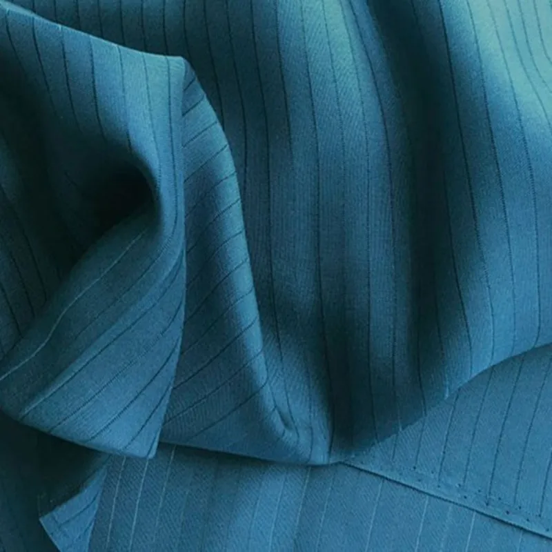 Шелковая ткань в полоску жаккардовая шелковая для женщин рождественский подарок