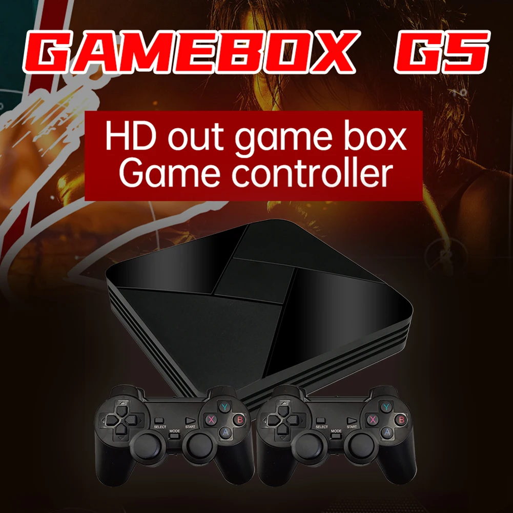 

Powkiddy G5 Game Box Console Emulator With 10000/15000 Games WiFi Retro TV Box Gaming Games Player With Wired/Wireless Control