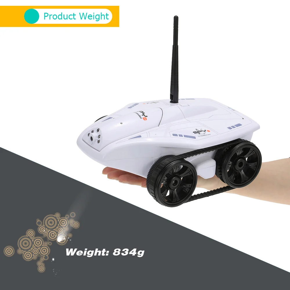 intelligent wifi fpv rc tank toys with 0 3mp hd camera 50mins battery life gravity sensor wi fi rc tank rc childrens toys gift free global shipping