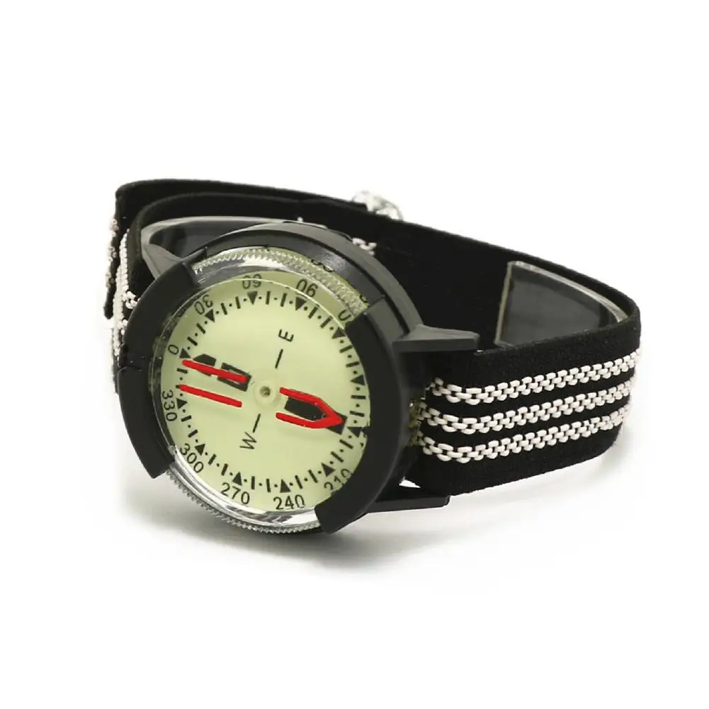 Водонепроницаемый Профессиональный наручный Компас для дайвинга светящийся