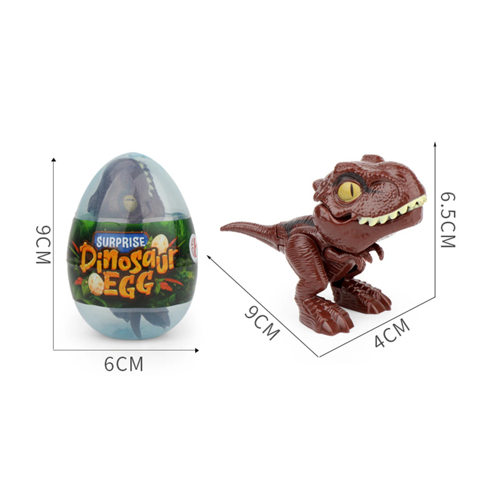 

1pcs Finger Dinosaur Egg Toy Creative Tricky Tyrannosaurus Model Dinosaur Toy Interactive Biting Hand Dinosaur Children's Gifts