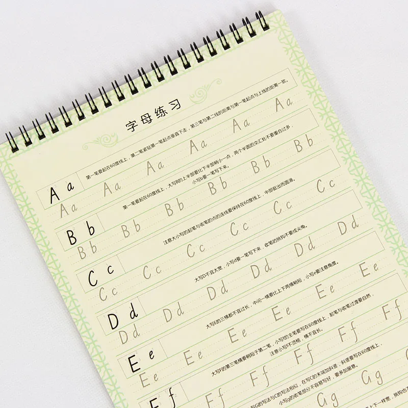 Многоразовая книга для каллиграфии с канавкой стираемая ручка взрослых ручная