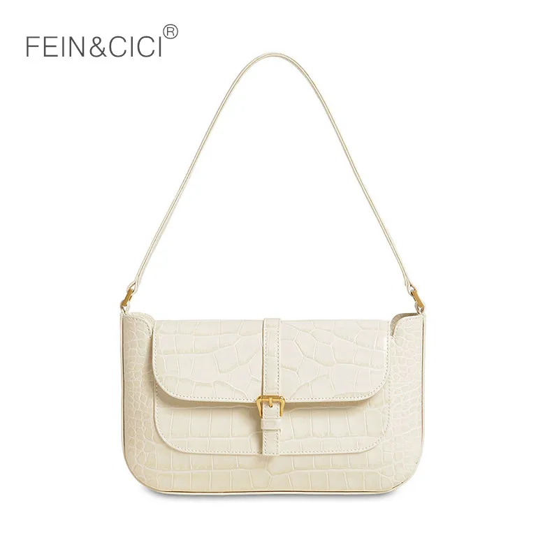 Сумка хобо женская из кожи маленький саквояж на плечо в винтажном ретро стиле