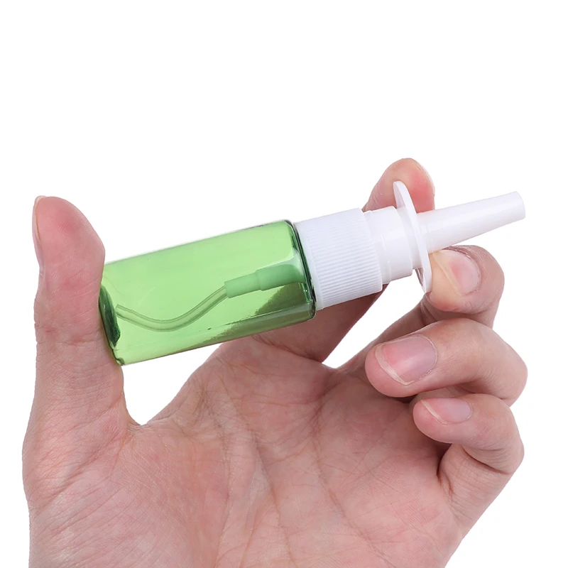 5 шт. 15 мл пустая бутылка пластиковая флаконы для Назального спрея с насосом