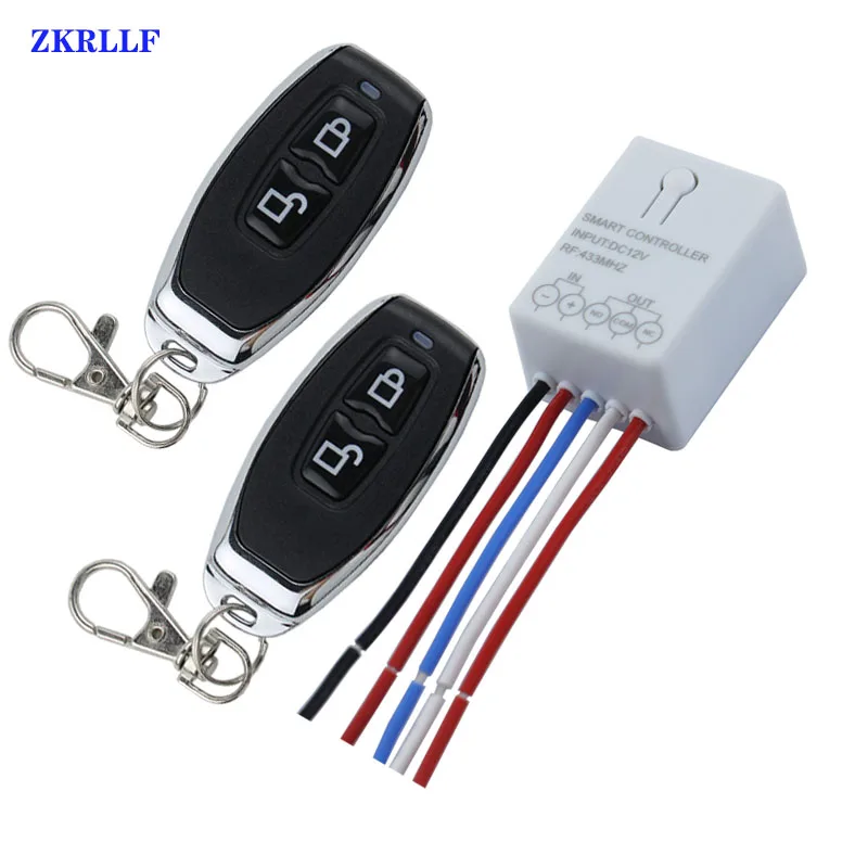 Релейный выключатель дистанционного управления для автомобиля 433 МГц 12 В