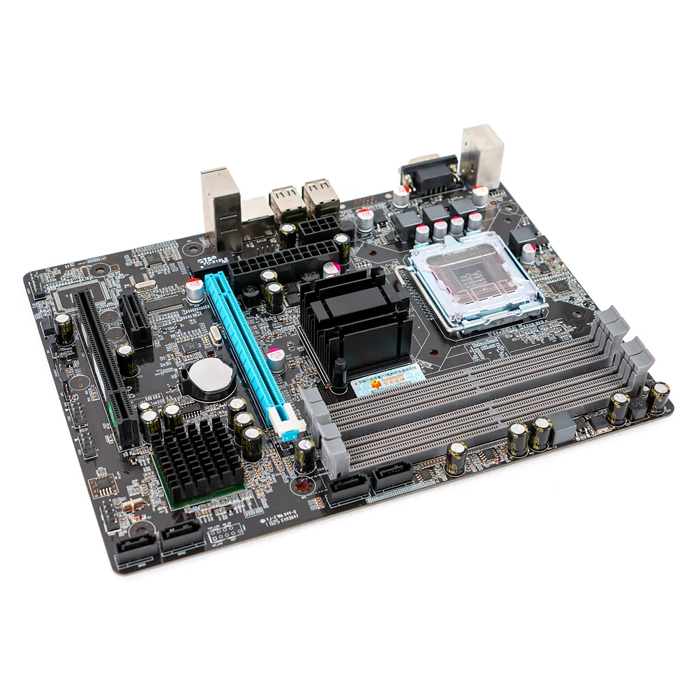 Huanan Zhi P45 D2 материнская плата для Intel LGA 771/775 DDR2 8 Гб SATA2.0 USB2.0 VGA PCI E 245*182 мм M ATX