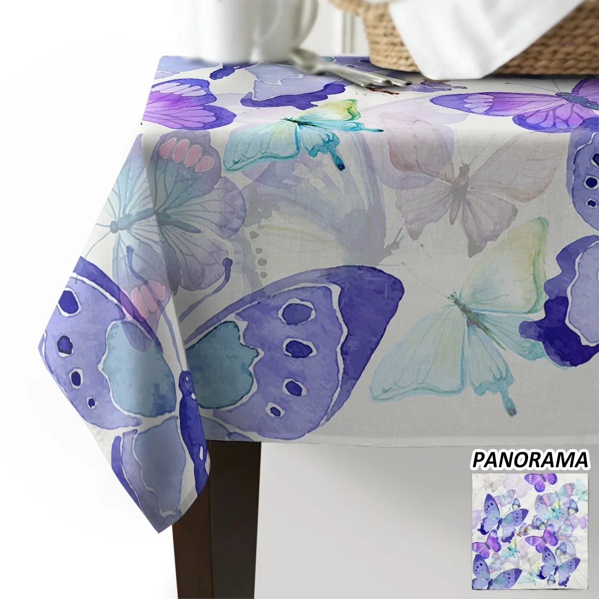 Художественный стиль скатерть с бабочкой прямоугольная столовая для стола