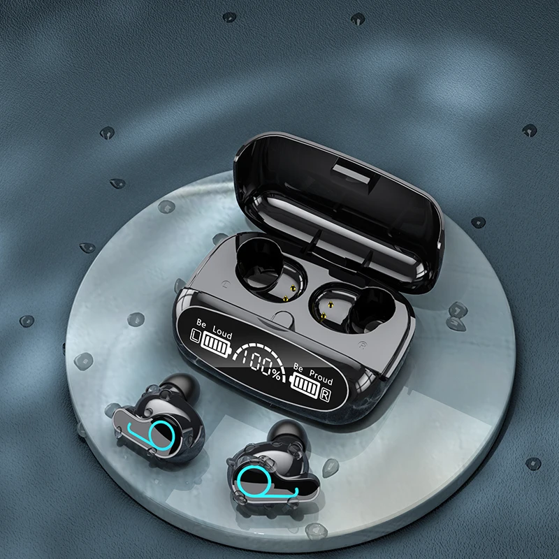

TWS-наушники с поддержкой Bluetooth 5,1 и светодиодным дисплеем