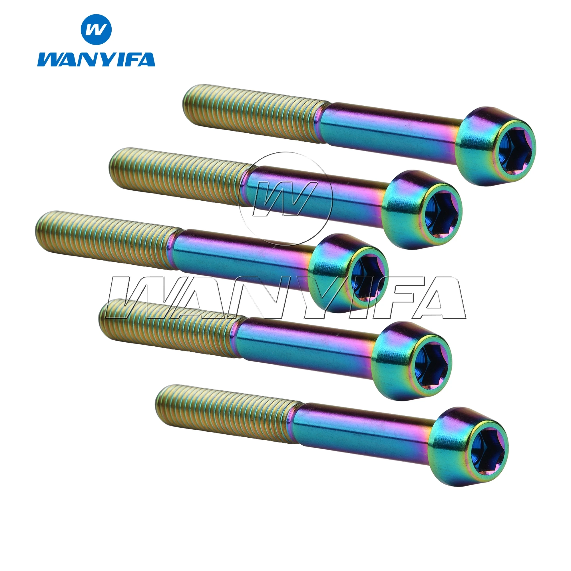 Титановый титановый болт Wanyifa M6X60 мм шестигранный винт аксессуары для