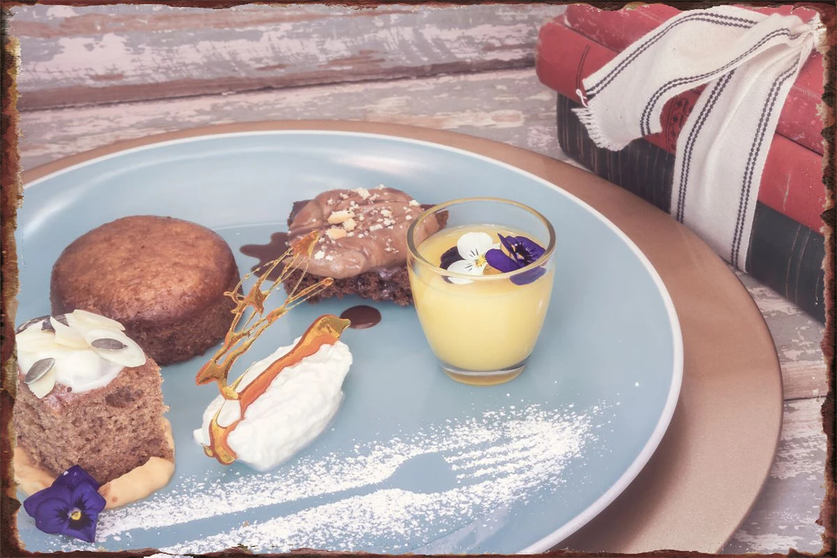 

Жестяные тарелки с различными сладкими десертами, Настенный декор, украшение для комнаты, Ретро винтажный металлический знак, жестяной зна...