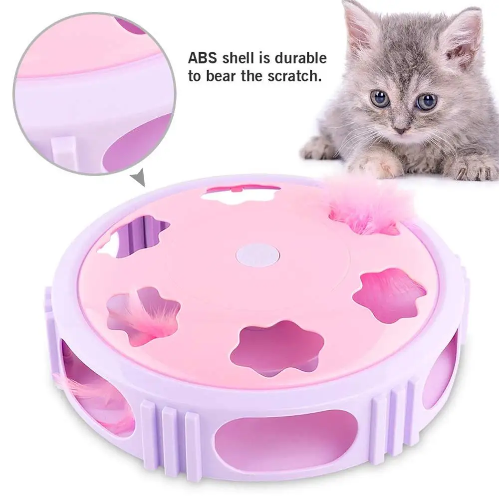 HEYPET игрушка для домашних животных Круглый Поворотный Стол умная электрическая