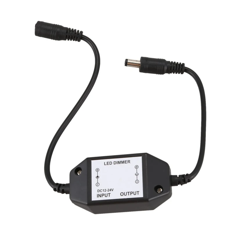 12V / 24V 6A светодиодный регулятор яркости для легкой очистки цвета черный | Лампы и