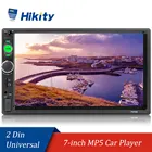 Автомагнитола Hikity, 2 din, мультимедийный плеер с Bluetooth, Mirror Link, Авторадио, общие модели автомобилей, сенсорный экран, камера заднего вида