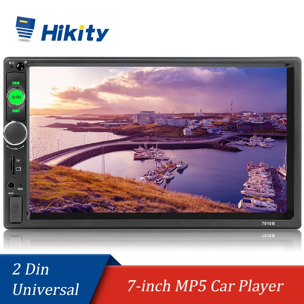 Автомагнитола Hikity 2 din мультимедийный плеер Bluetooth зеркальная связь Авторадио