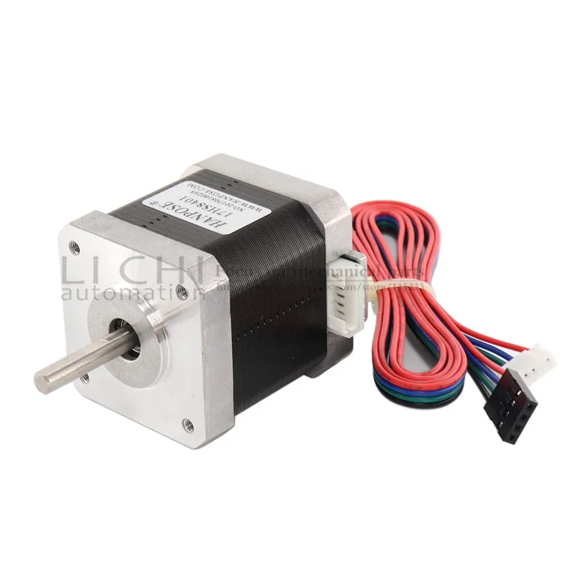 Шаговый двигатель Nema17 42bygh 4 lead 17HS8401 D 42x48 мм с высоким крутящим моментом 1 8 А 52 Н см