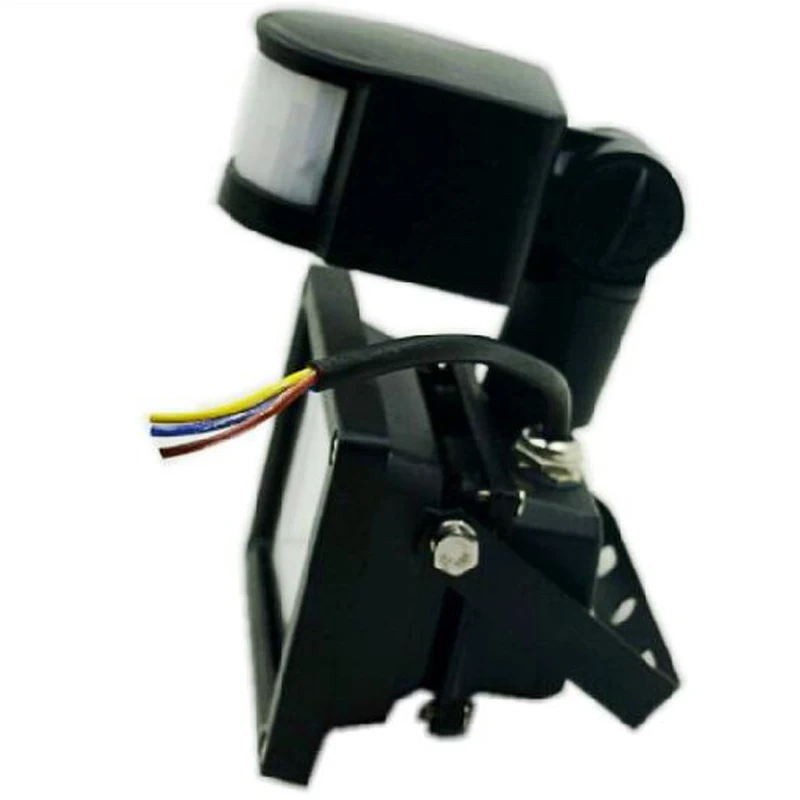 Наружная лампа водонепроницаемый IP65 10 Вт ультратонкий Светодиодный PIR датчик