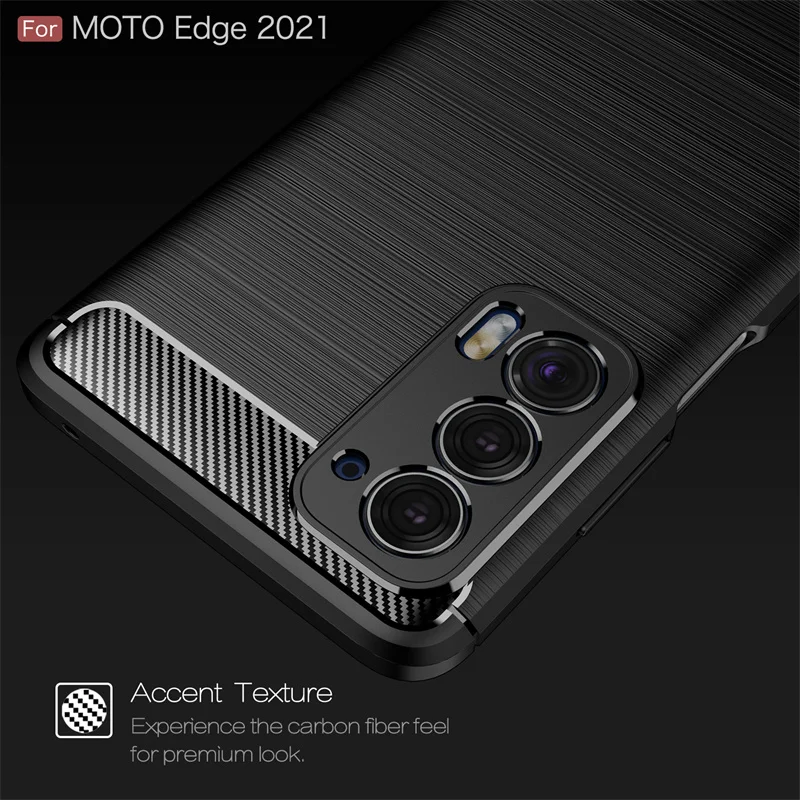 Case For Motoroal Moto Edge 2021 Cover For Moto Edge 2021 Cover Soft Shockproof Bumper Full TPU For Fundas Moto Edge 2021 Case