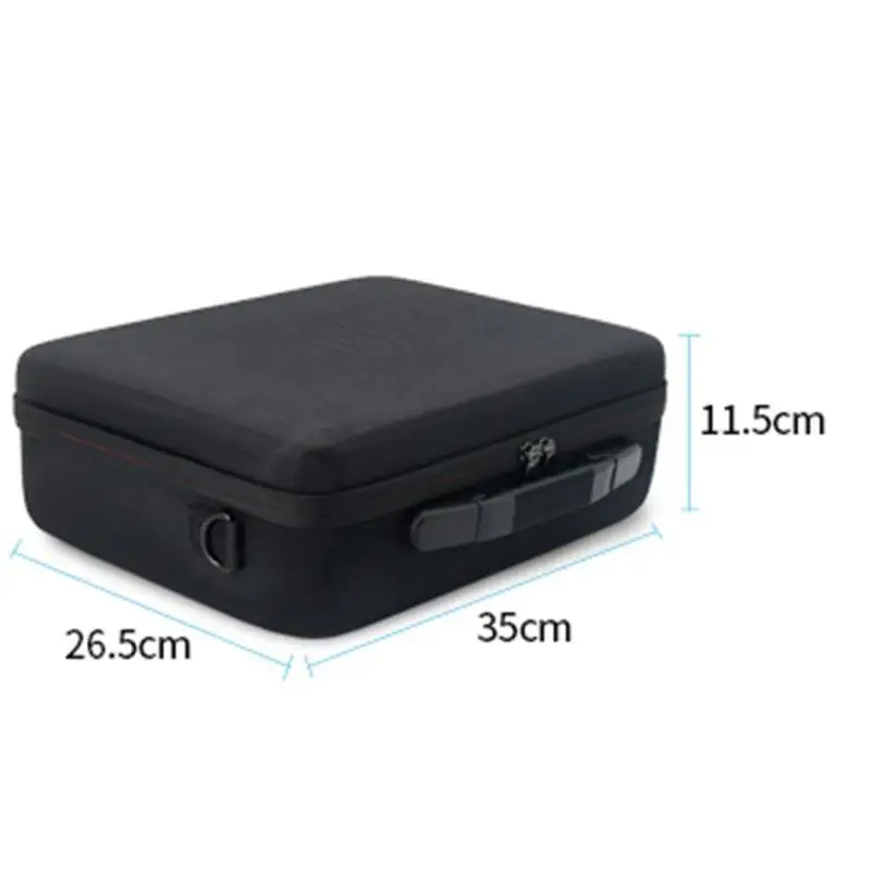 Черная Жесткая Сумка через плечо высокого качества удобный портативный тонкий