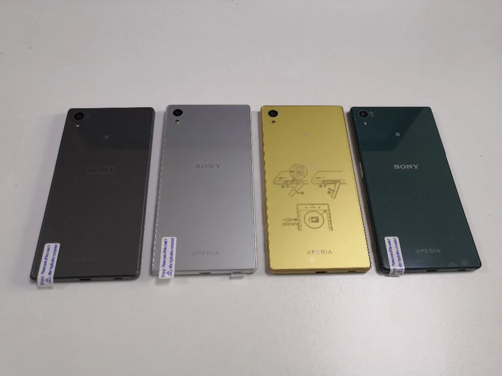 Разблокированный мобильный телефон sony Xperia Z5 E6653 Octa Core 5,2 дюймов GSM WCDMA 3 Гб ram 32 ГБ rom LTE 23MP Android