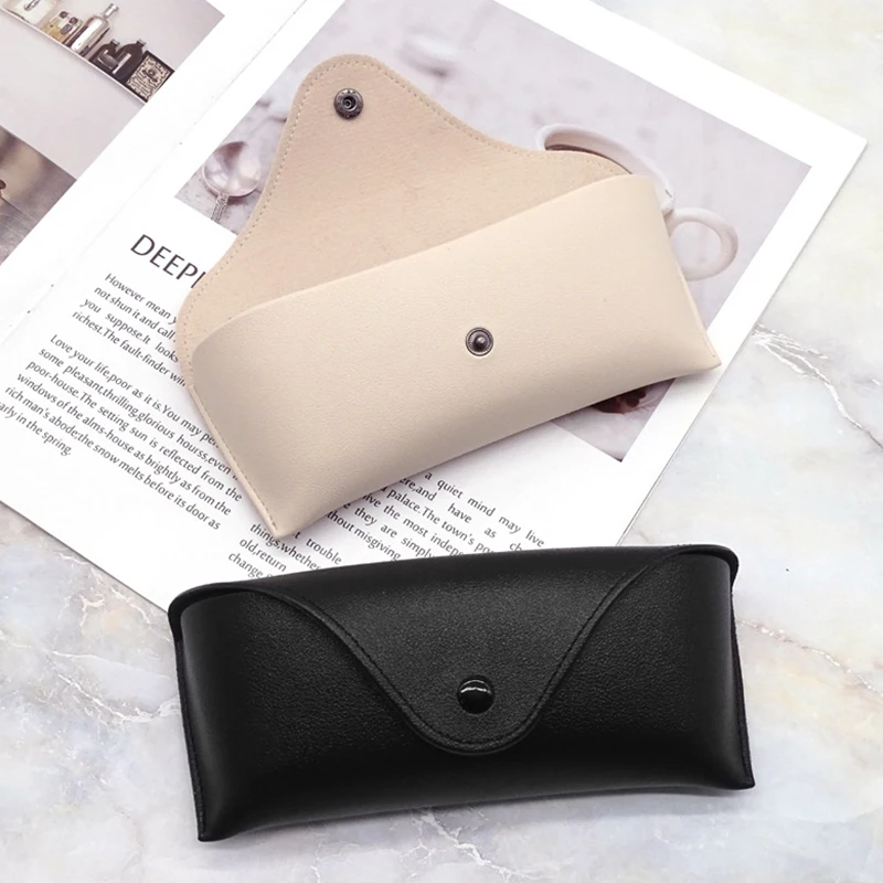 

Stylish Polychromatic PU Spectacle Case Delicate Practical Beautiful Sunglasses Case Unique Simple Durable Spectacle Accessories