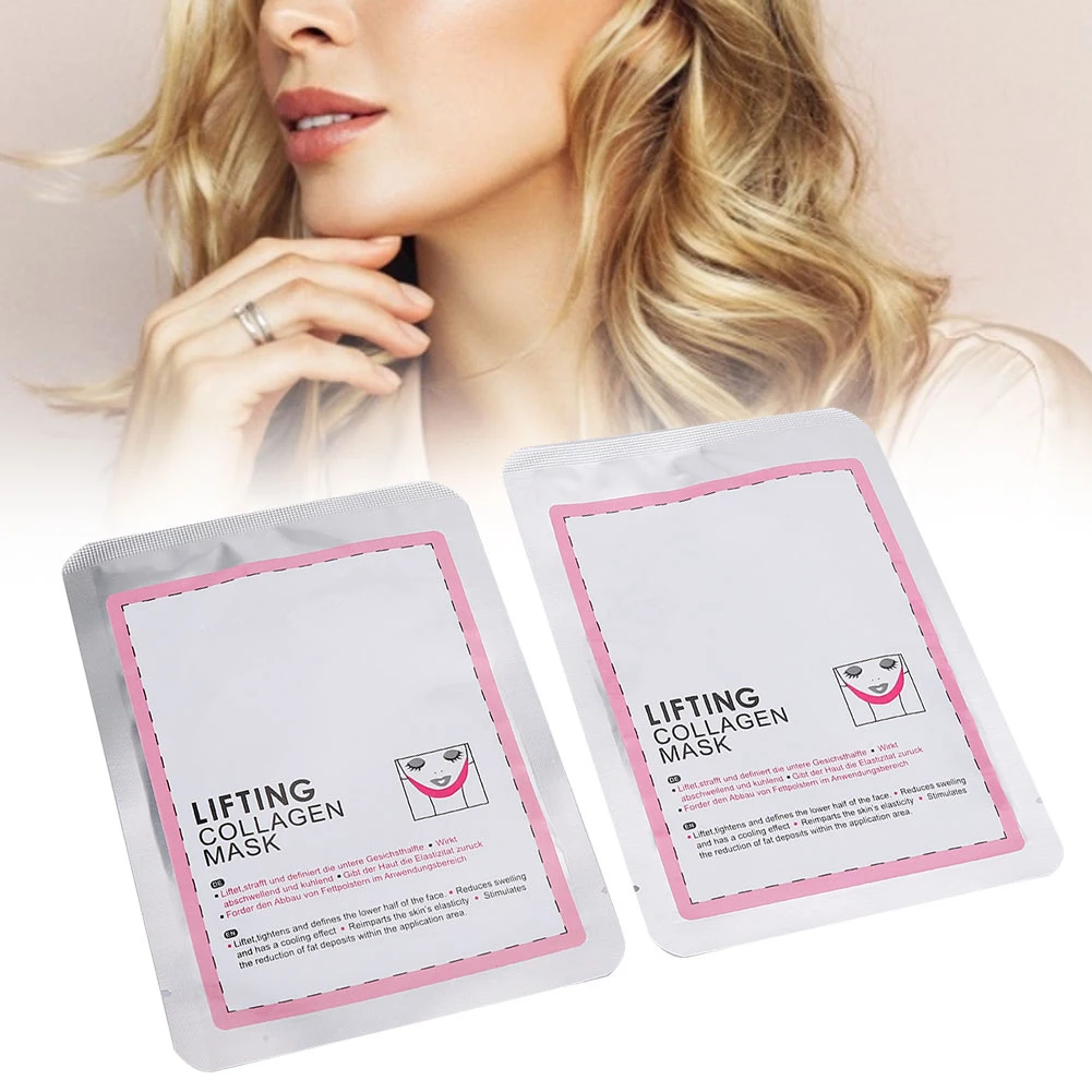 

5pcs V Face Mask Face Chin Slimming Lifting FirmingFace Care Slimming Mask V Shaper Face Slimming Bandage Skin Care Tools