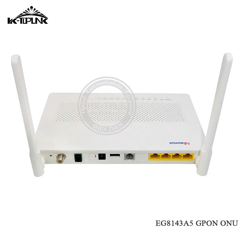 Новый Hua Wei EG8143A5 GPON ONT ONU модем FTTH 1GE + 3FE 1TEL 2 4G Wifi CATV Onu Ont 4 LAN порт прошивки английский