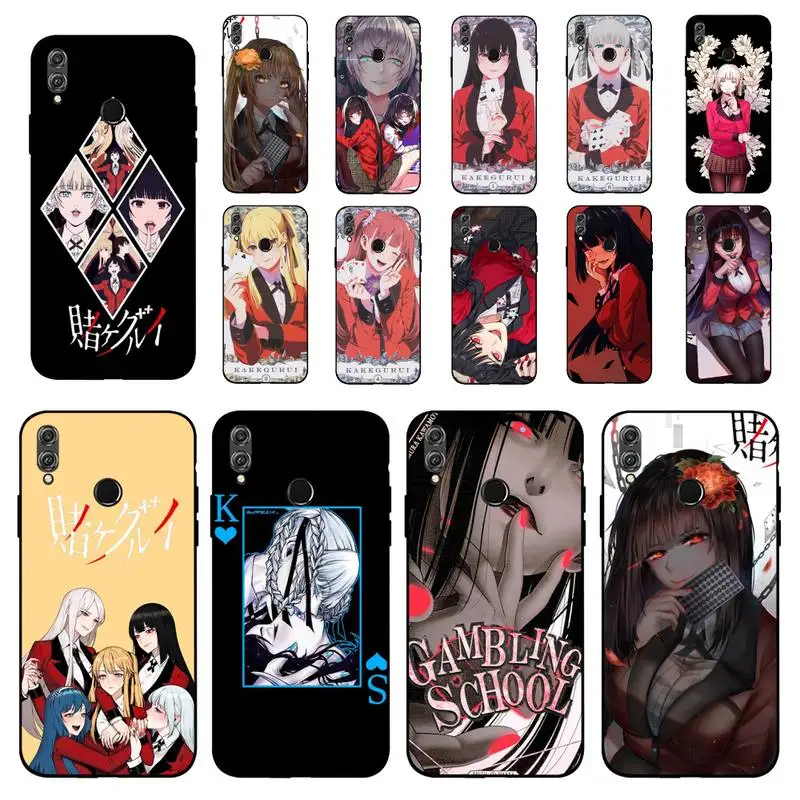 

MaiYaCa Japanese Anime Kakegurui Jabami Yumeko Phone Case for Huawei Honor 10 i 8X C 5A 20 9 10 30 lite pro Voew 10 20 V30