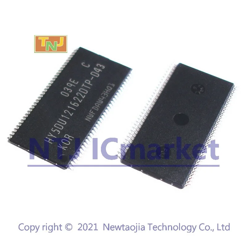 Из 2 предметов HY5DU121622DTP-D43-C TSOP-66 HY5DU121622DTP-D43 512 Мб DDR SDRAM (синхронное динамическое ОЗУ) -