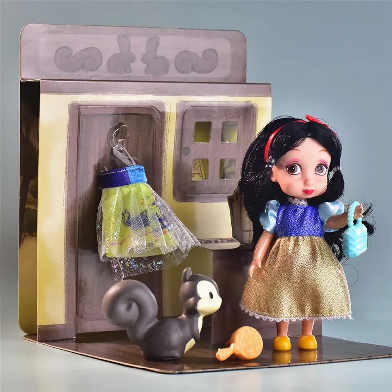 2021 Princess Doll Snow White Bell Figure Dolls DIY House Change Cloth for Children's Birthday Gifts | Игрушки и хобби