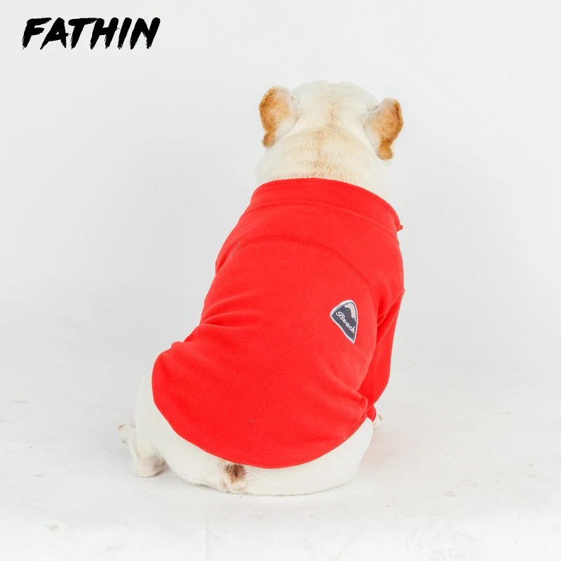 Модная теплая куртка на молнии для собаки весну осень и зиму мягкая хлопковая