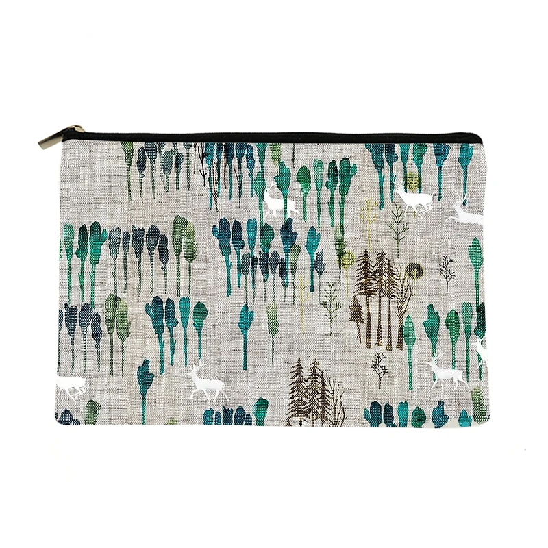 

Women light Education Printed Make up bag Fashion Women Cosmetics Organizer Bag for Travel Colorful Storage Bag for Lady Bag