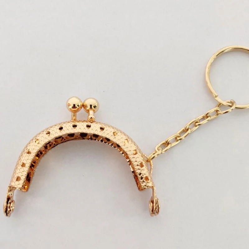 Металлический кошелек рамка ручка клатч сумка аксессуары бронзовая c-образная