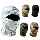 Тактическая камуфляжная Балаклава, маска на все лицо CS для военных игр, охоты, велоспорта, Спортивная подкладка для шлема, военный шарф Мультикам CP