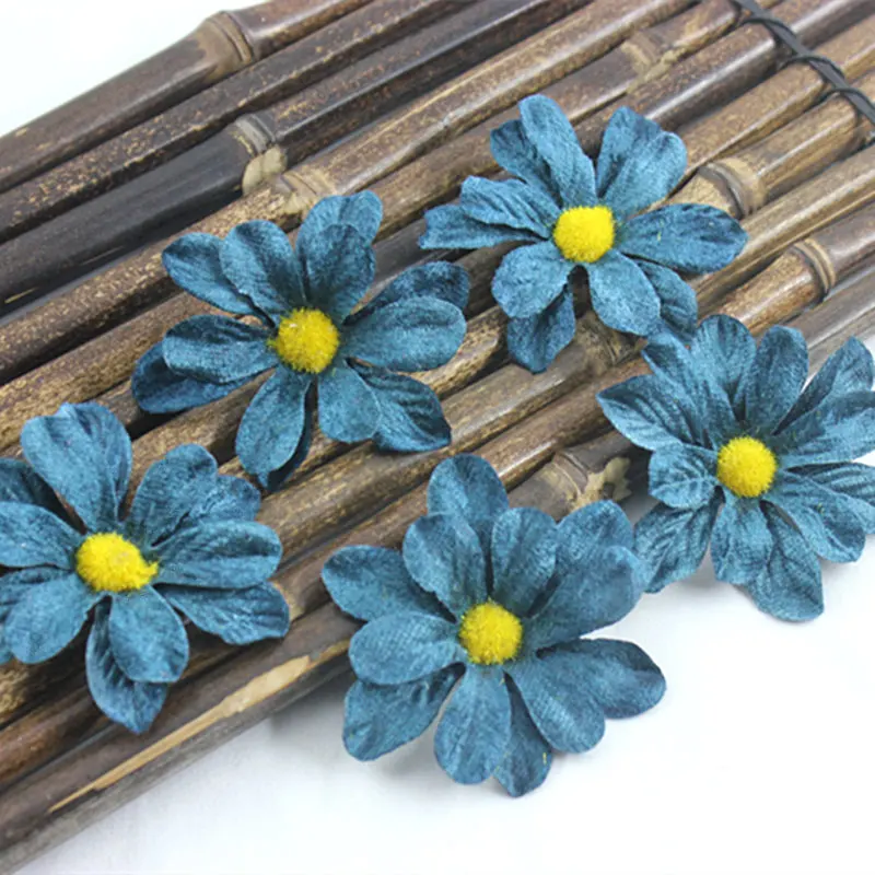 Искусственная нить маленький цветок маргаритки для семейного свадебного