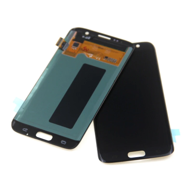 5,5 ''Супер AMOLED красный ЖКД для SAMSUNG Galaxy s7 edge G935 G935F сенсорный экран дигитайзер дисплей
