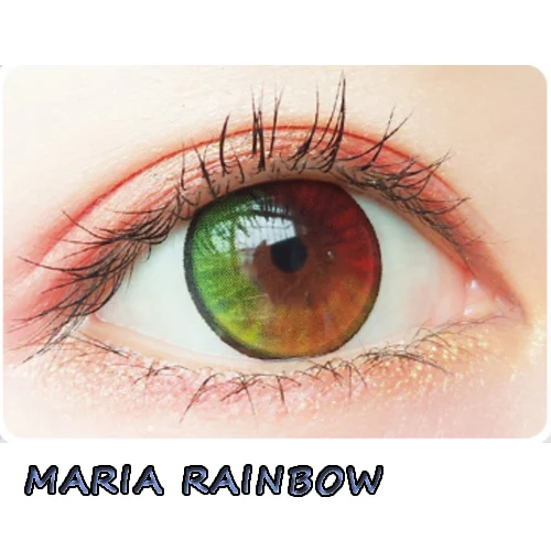 Маленький чехол для макияжа с красивыми глазами - Цвет: MARIA RIANBOW