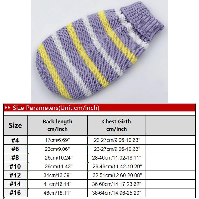 gray striped Милая Одежда для собак и кошек, милый мультяшный свитер со щенком, пальто, мягкие теплые куртки для питомцев, осенне-зимние пальто для маленьких собак, кошек, чихуахуа - Цвет: gray striped