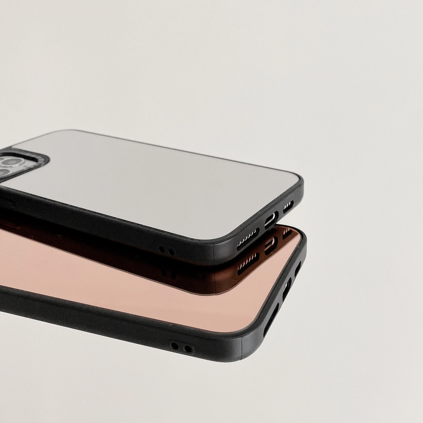 Зеркальный однотонный уникальный чехол для телефона с полной защитой iPhone 12 11 Pro Max