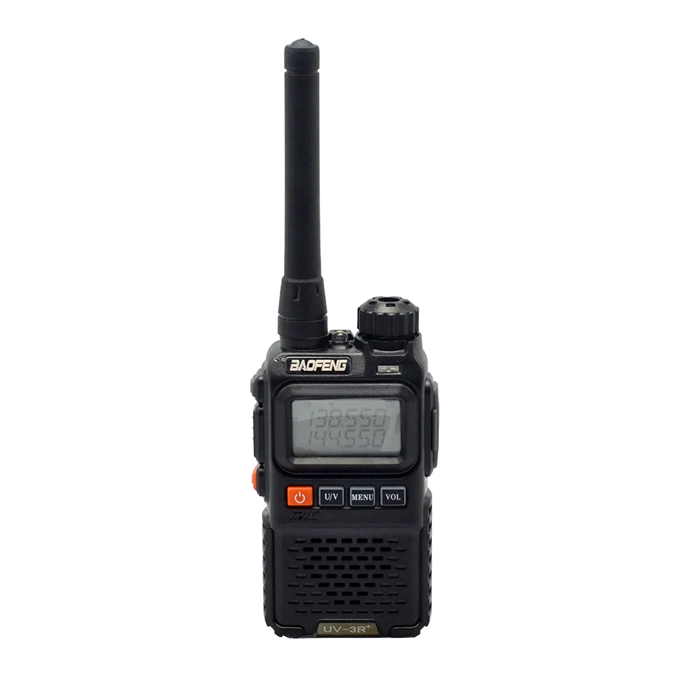 Baofeng BF-UV3R + рация 3 Вт двухстороннее радио портативное CB UHF 400-470 МГц 16-канальный