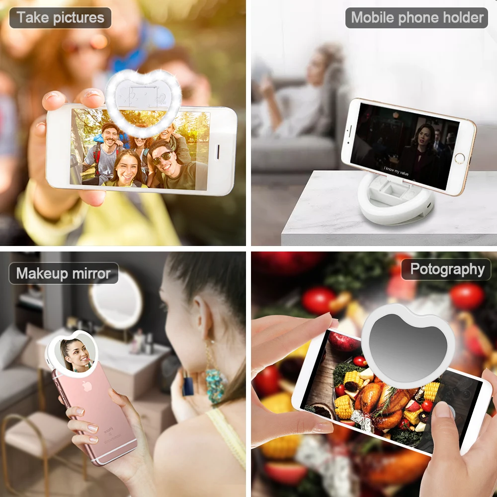 Рисунок 6 - Светодиодная кольцевая лампа в