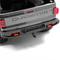waterproof car tailgate metal sticker diy decoration paste for 110 axial scx10 iii gladiator rc car accessories