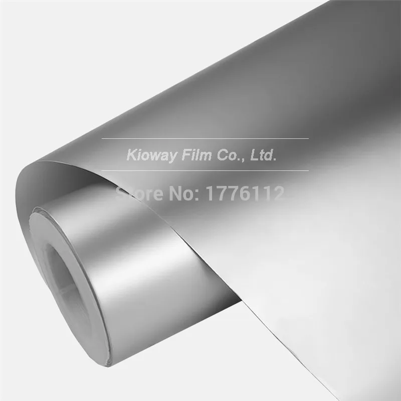 Матовая хромированная виниловая пленка автомобильная матовая серия ice низкая