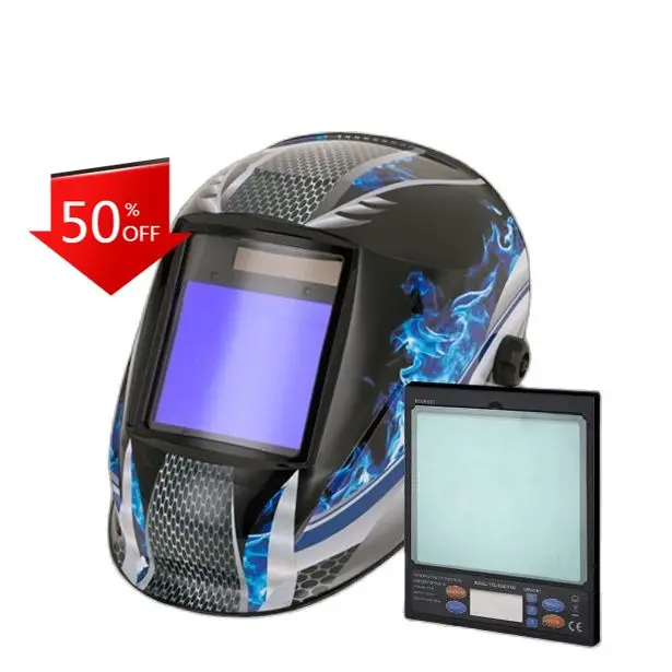 

Auto darkening welding helmet/welding mask/MIG MAG TIG True Color/Real Color/4arc sensor/Solar cell